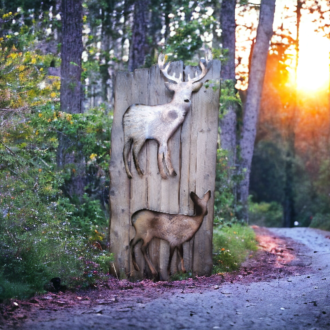 Murale - Animaux de la forêt