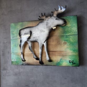 Décoration murale: Le Buck